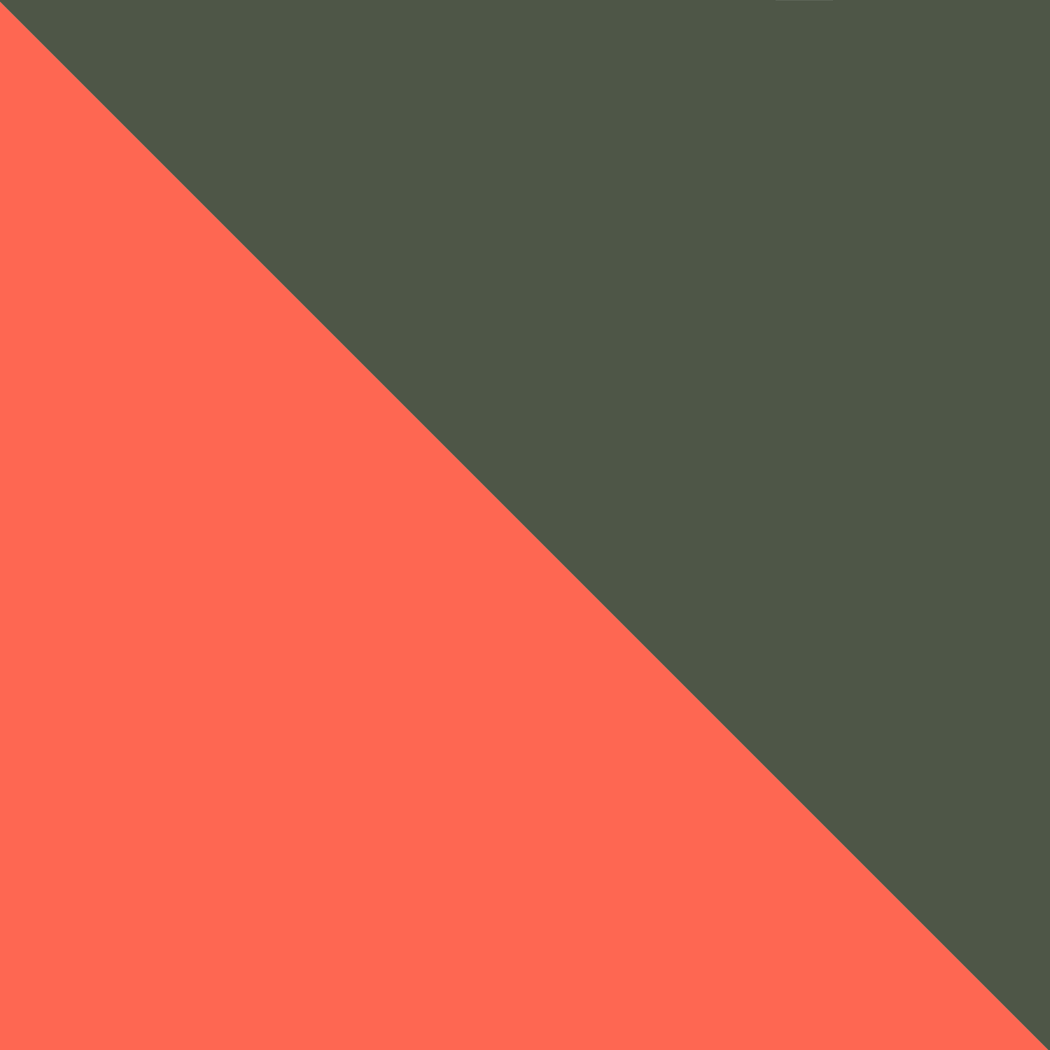 Laranja + verde